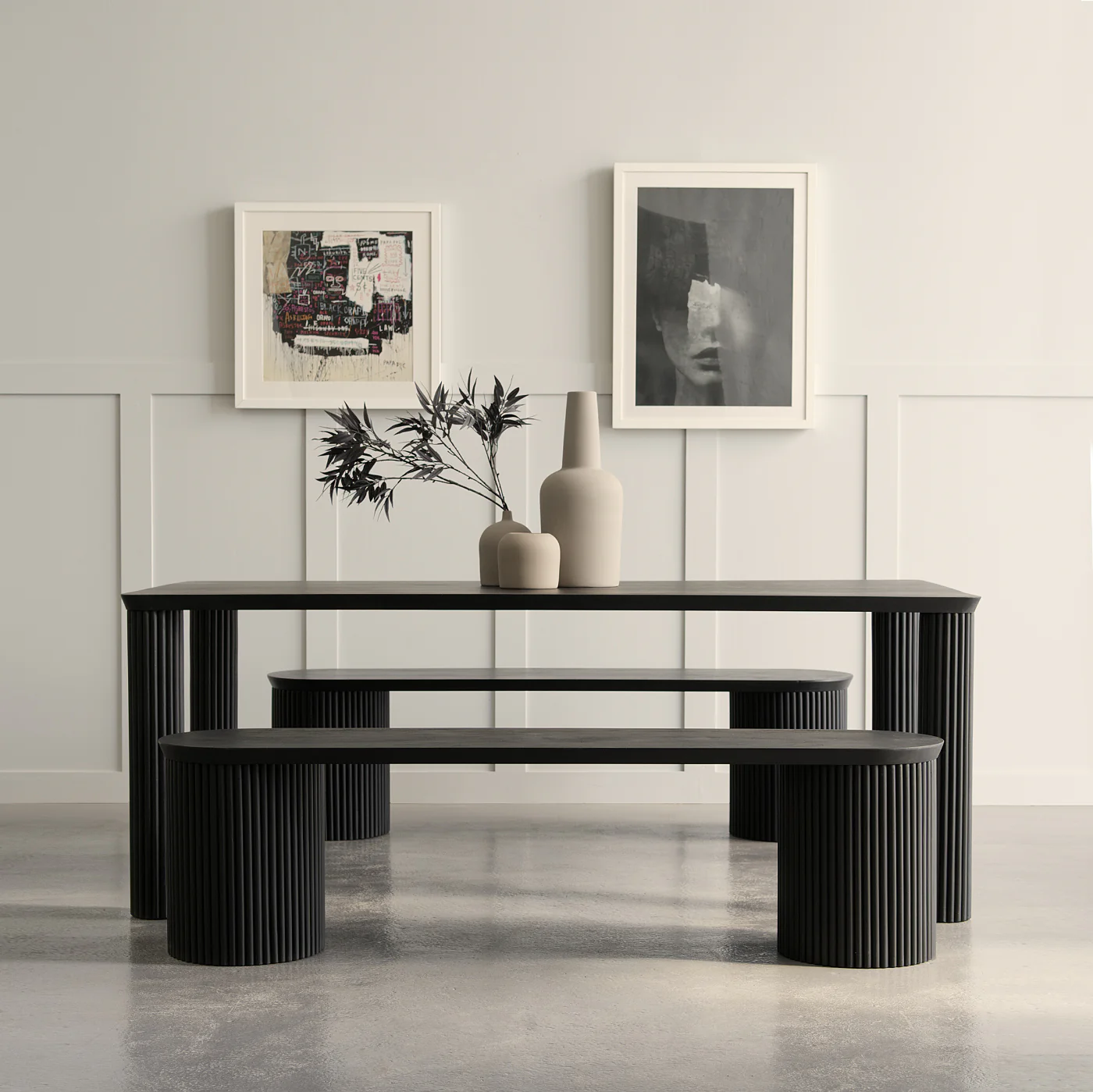 Larsen Black Dining Table Small - Image 6