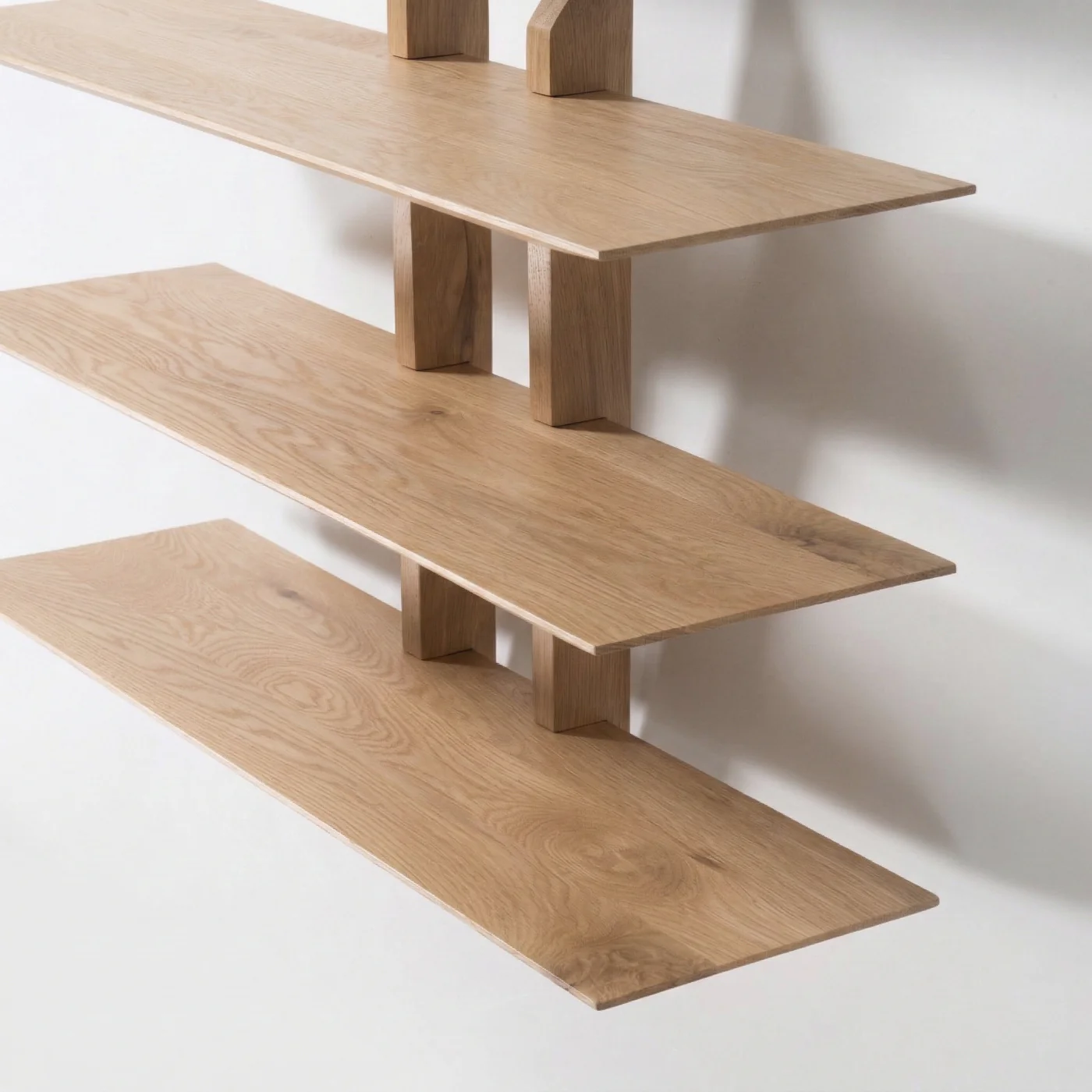 Grain Oak Wall Shelf - Image 3