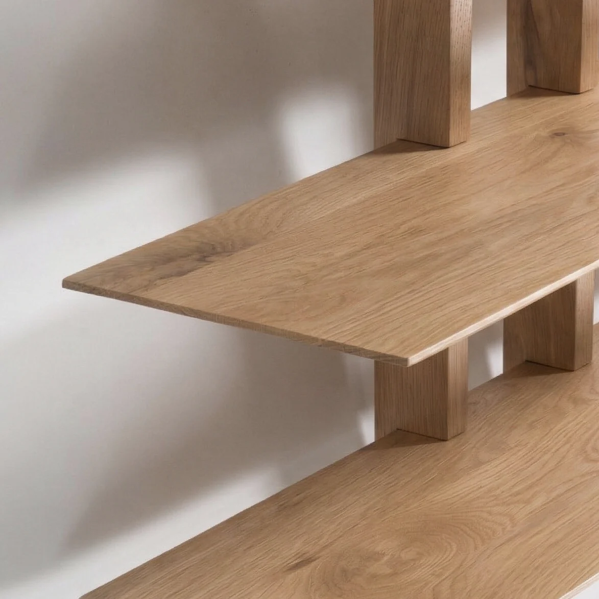 Grain Oak Wall Shelf - Image 4