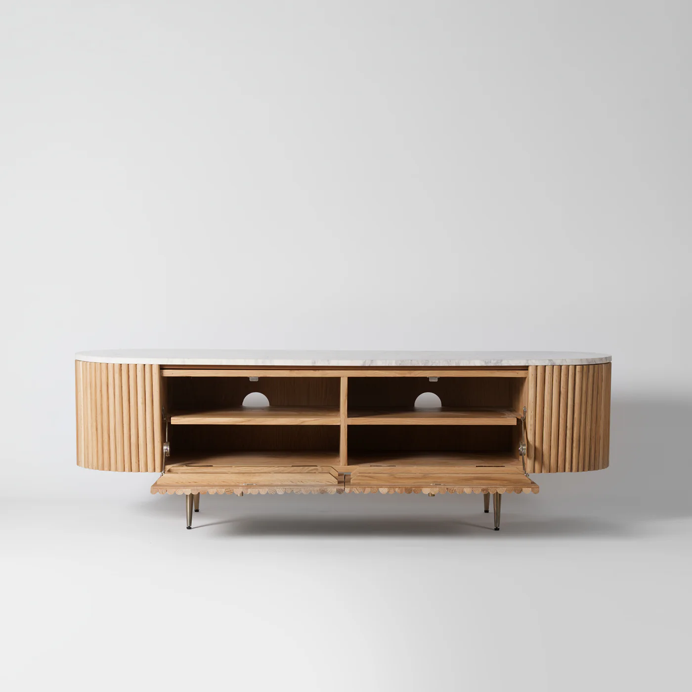 Gunhild Oak Media Unit - Image 4