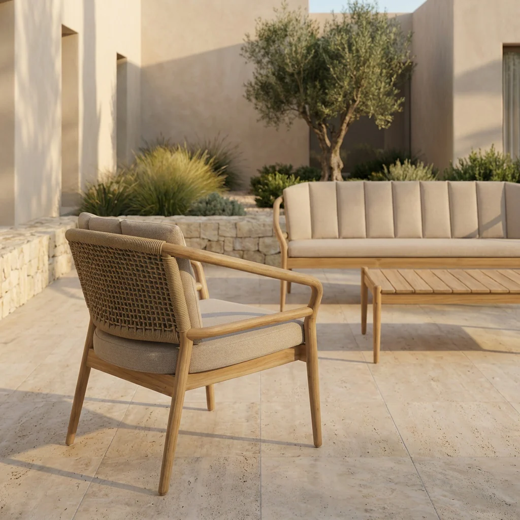 Hugge Outdoor Lounge Chair - Image 4