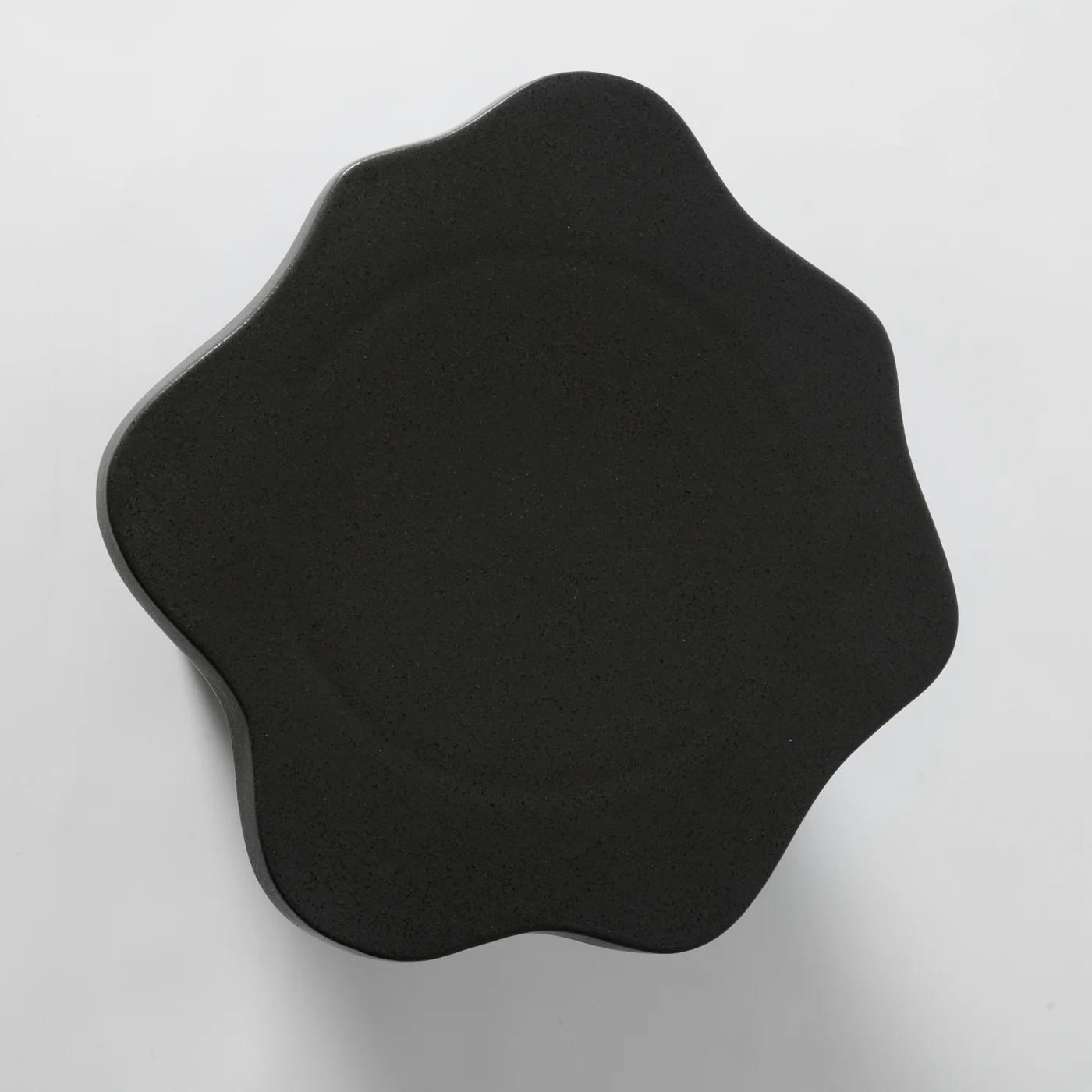 Kado Stoneware Side Table, Black - Image 4