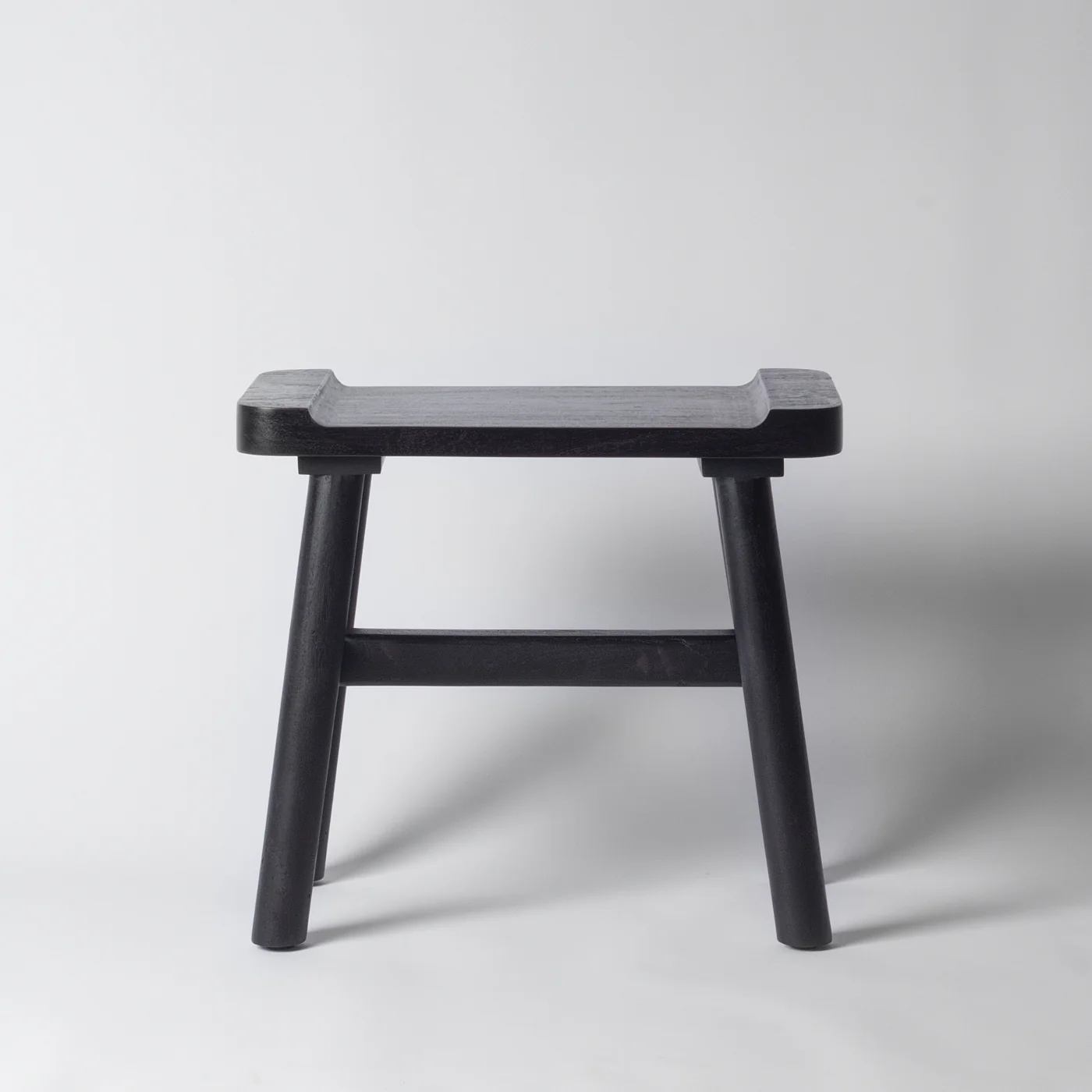 Kettil Black Wooden Step Stool - Image 4