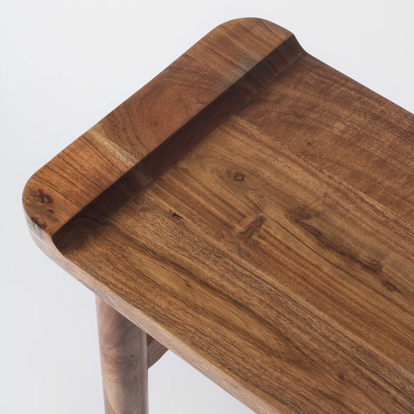 Kettil Wooden Milking Stool Natural - Image 3