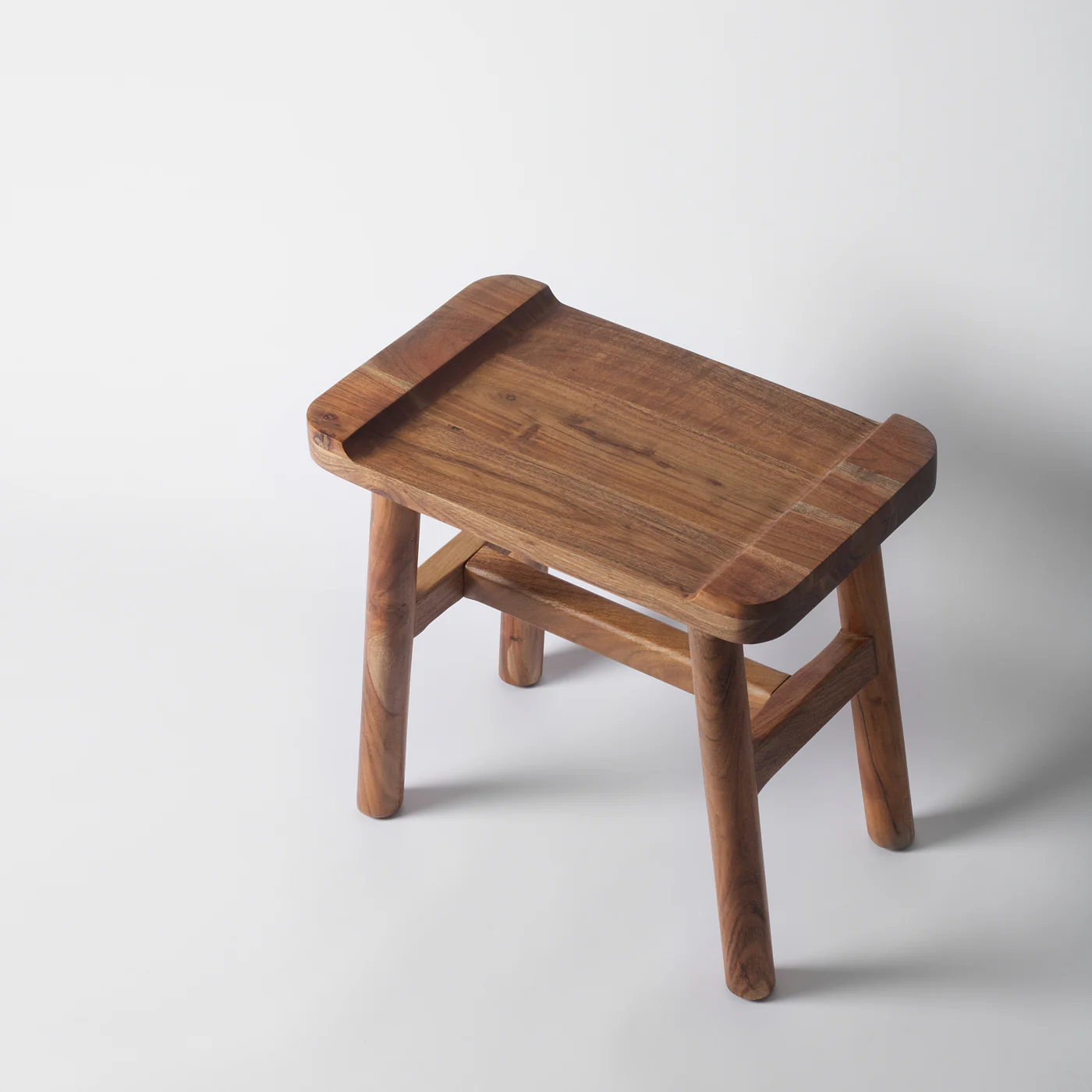 Kettil Wooden Milking Stool Natural - Image 4