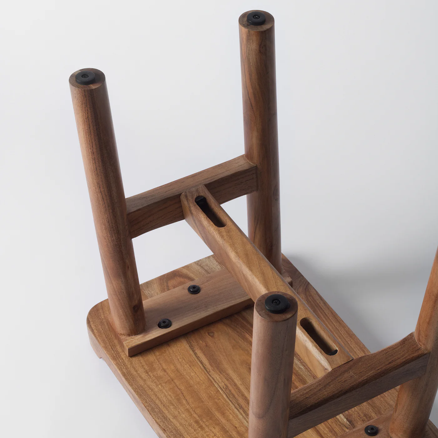 Kettil Wooden Milking Stool Natural - Image 5