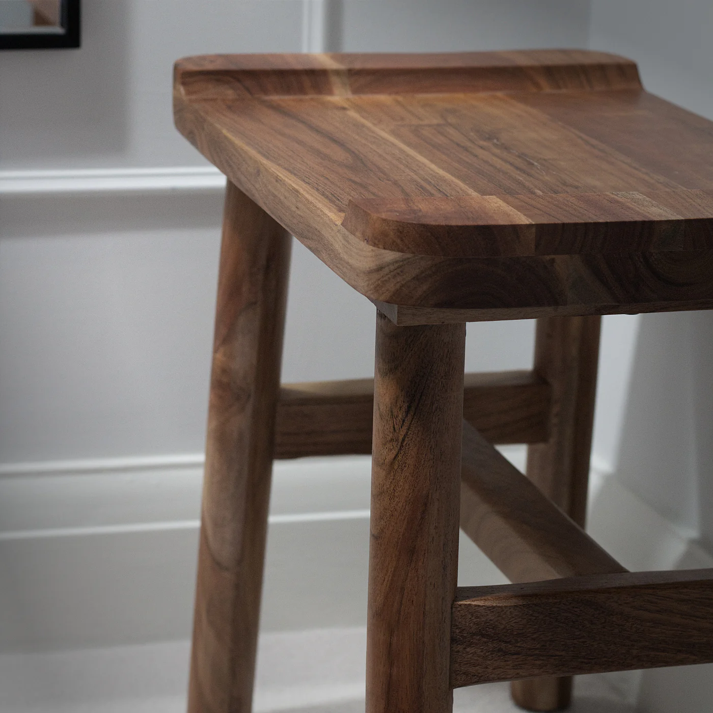 Kettil Wooden Milking Stool Natural - Image 7