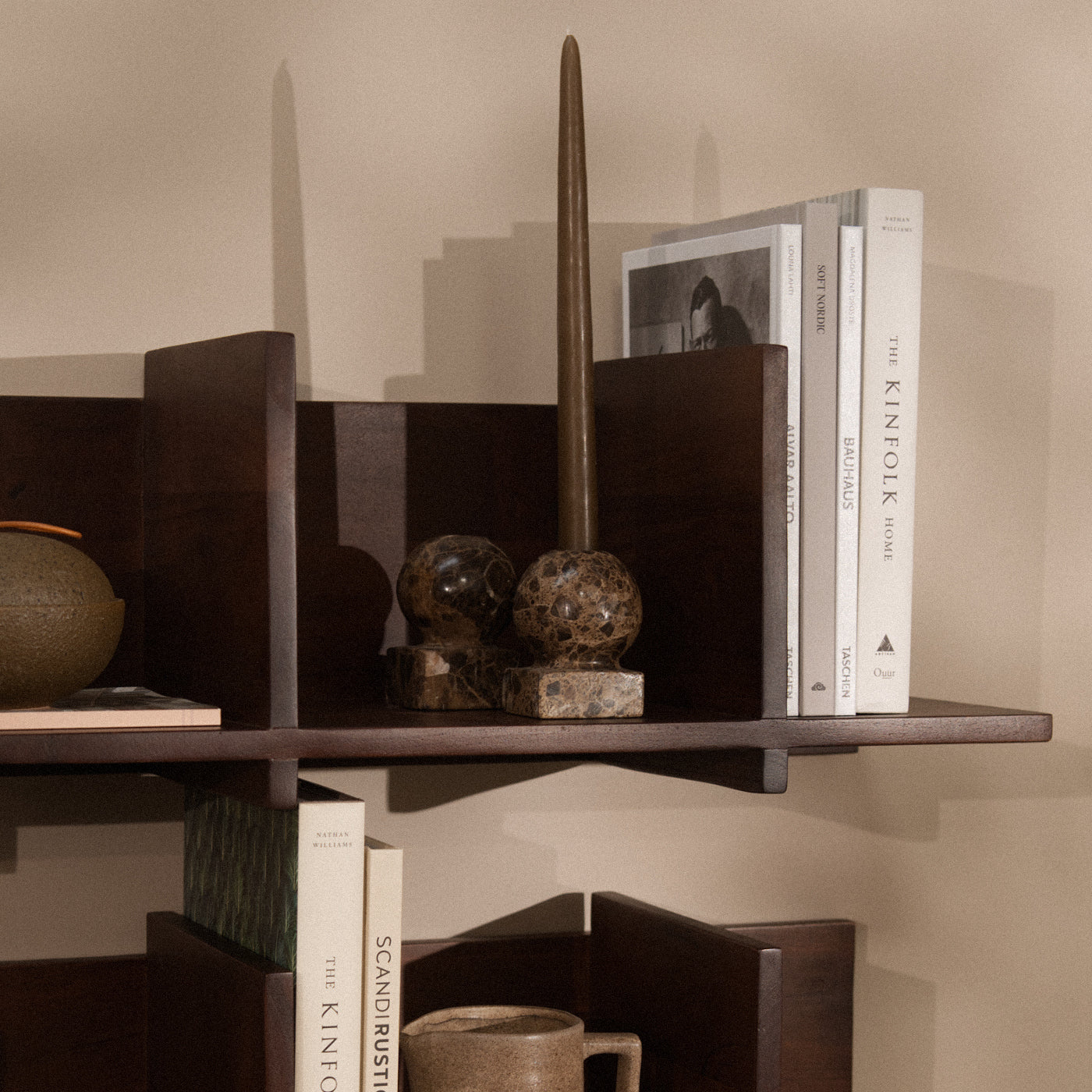Kubic Walnut Shelf - Image 2