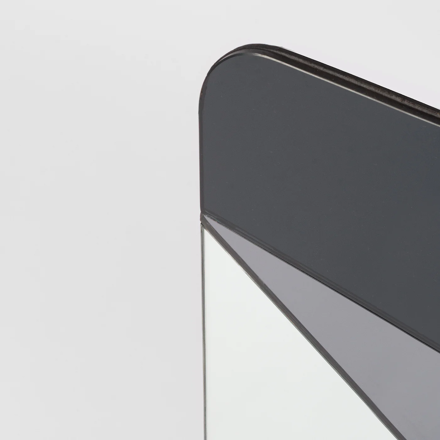 Laurel Grey Geometric Mirror - Image 3