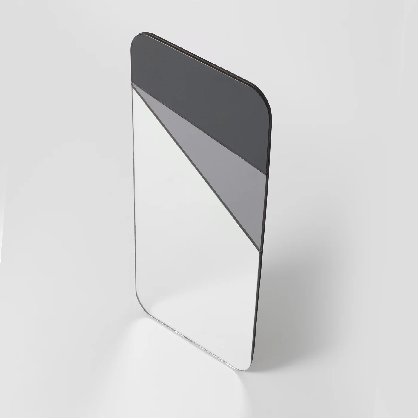 Laurel Grey Geometric Mirror - Image 5