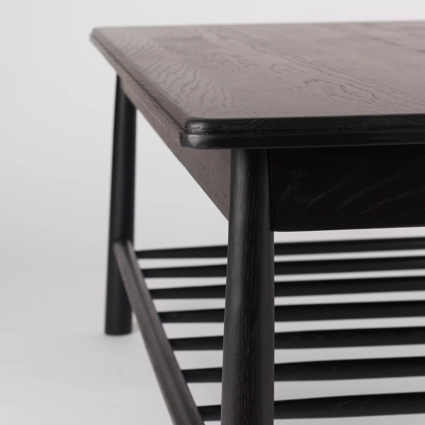 Lena Black Oak Coffee Table - Image 5