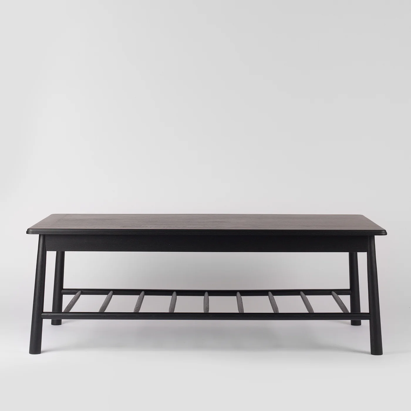 Lena Black Oak Coffee Table - Image 6