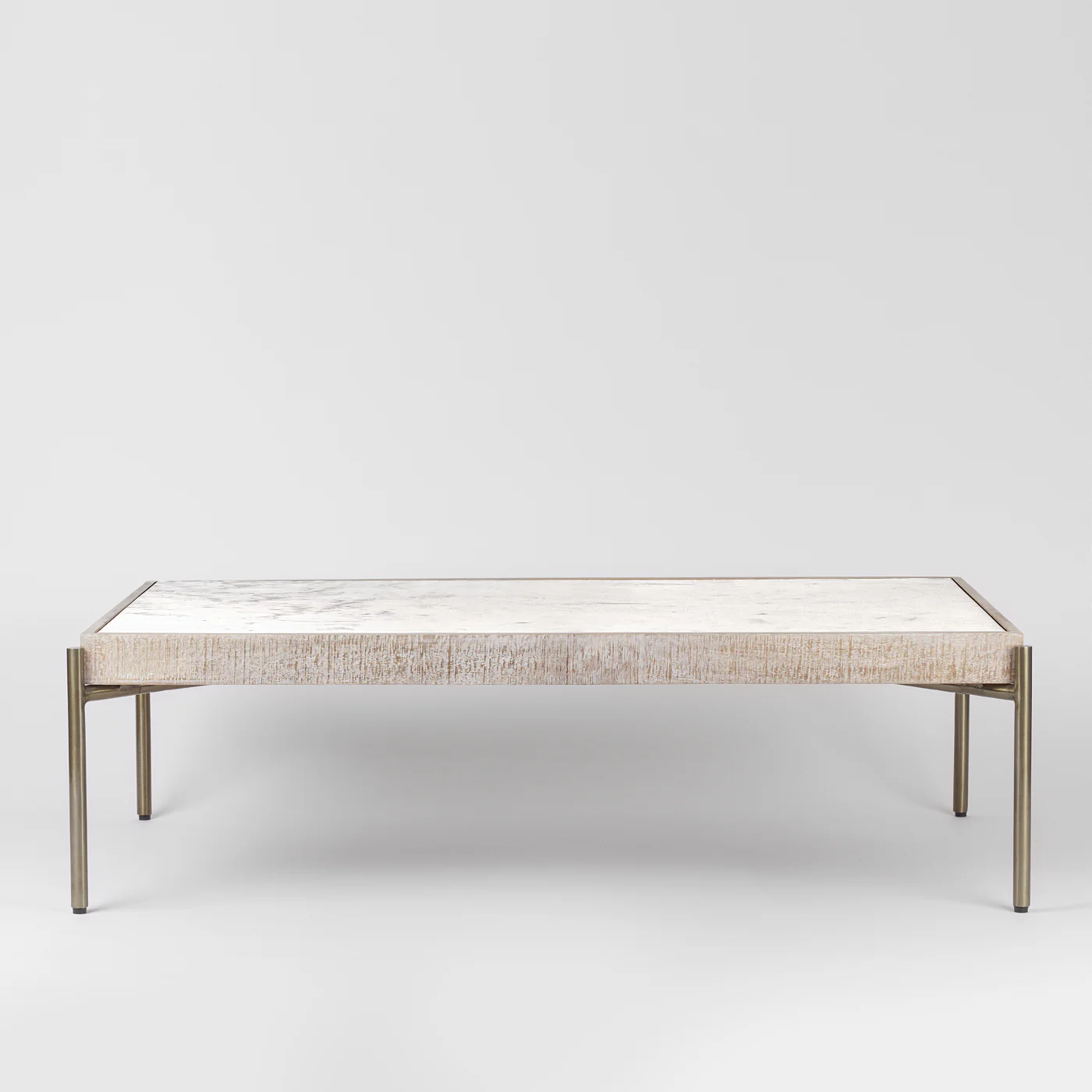 Moxie White Marble Coffee Table