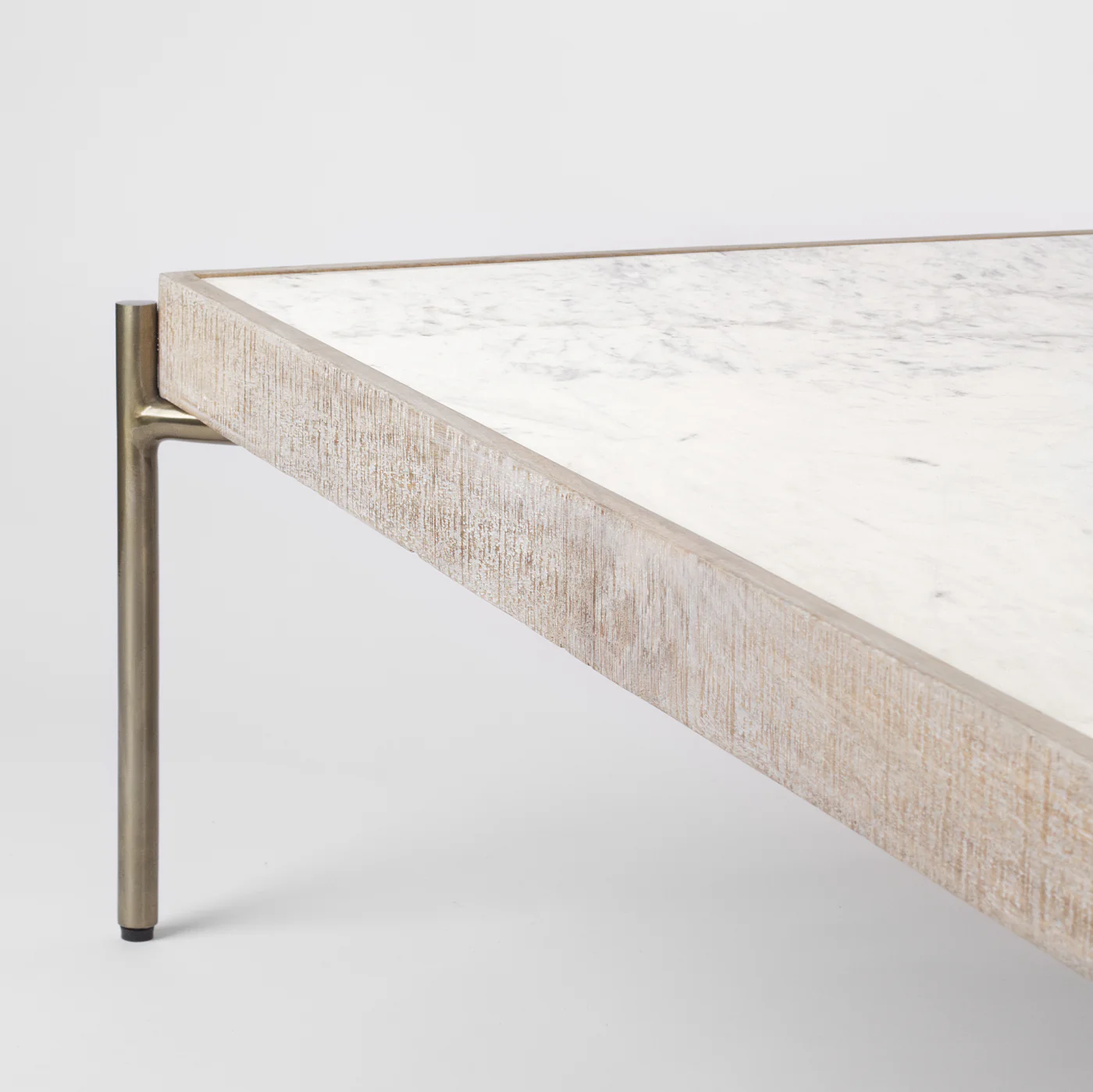 Moxie White Marble Coffee Table - Image 3
