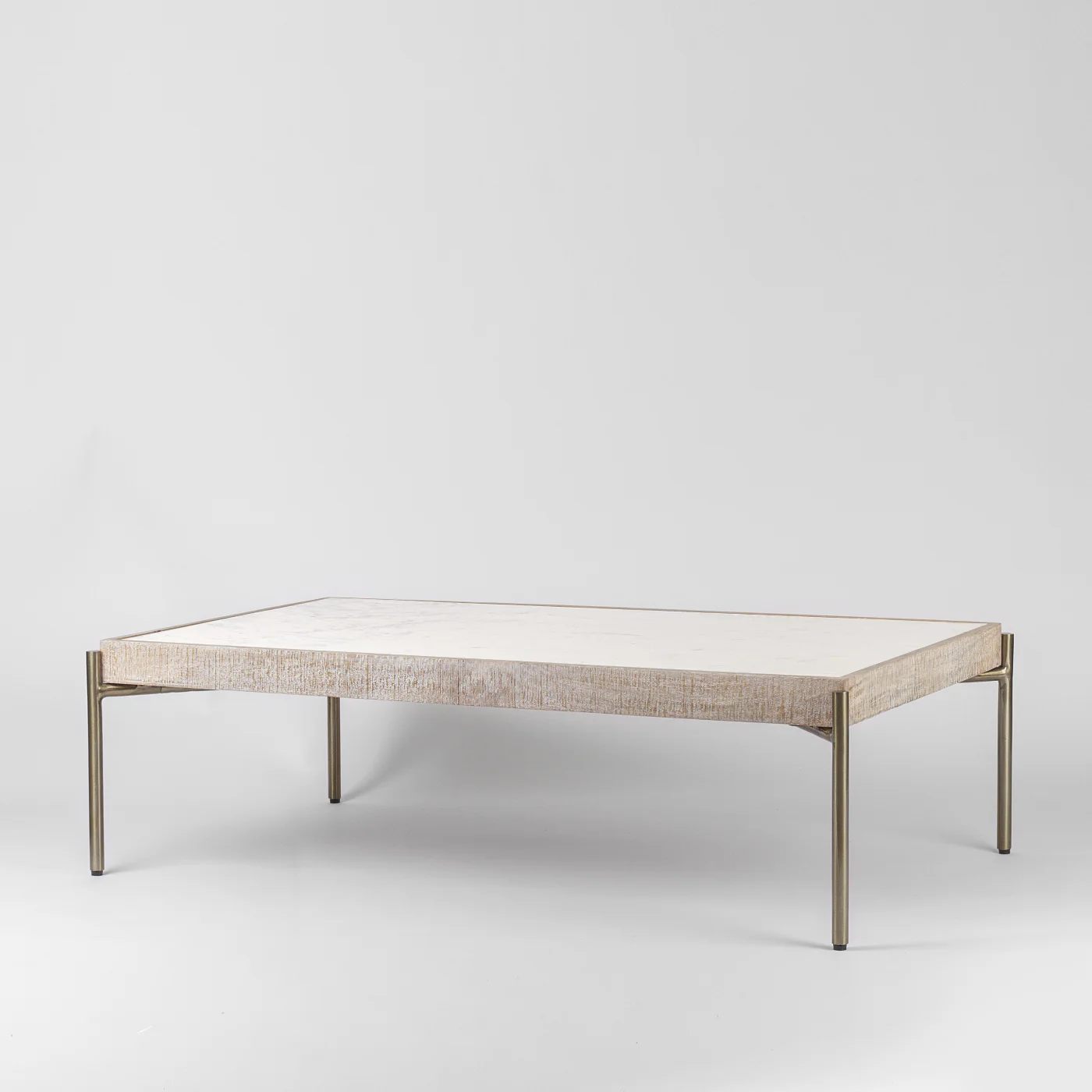 Moxie White Marble Coffee Table - Image 7