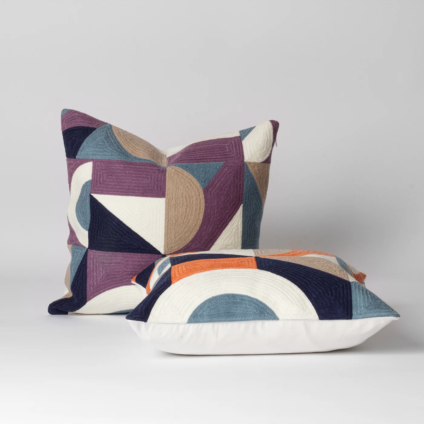 Sion Geometric Cushion Purple - Image 5