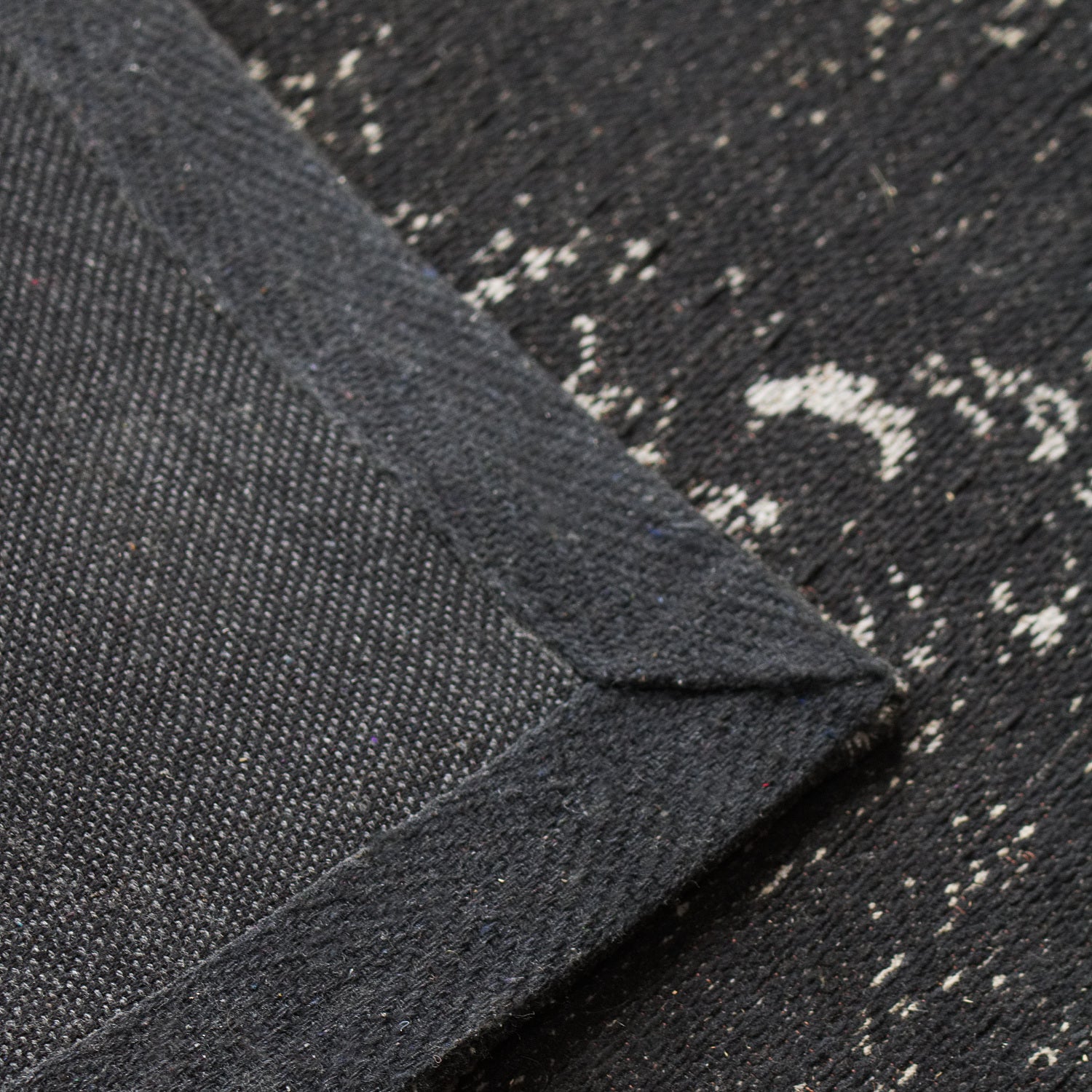 Soho Faded Vintage Area Rug Black - Image 4