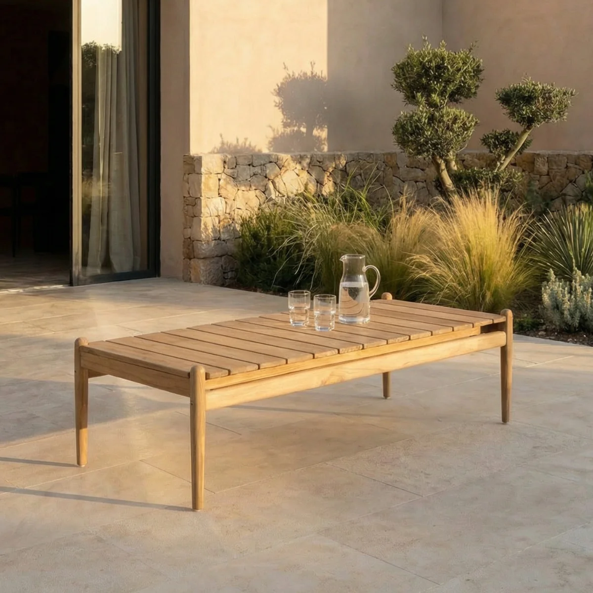 Spindle Outdoor Coffee Table