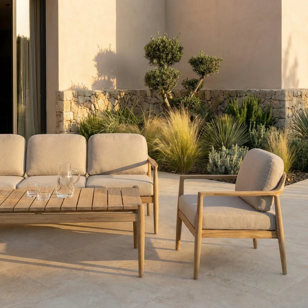 Spindle Outdoor Coffee Table - Image 3