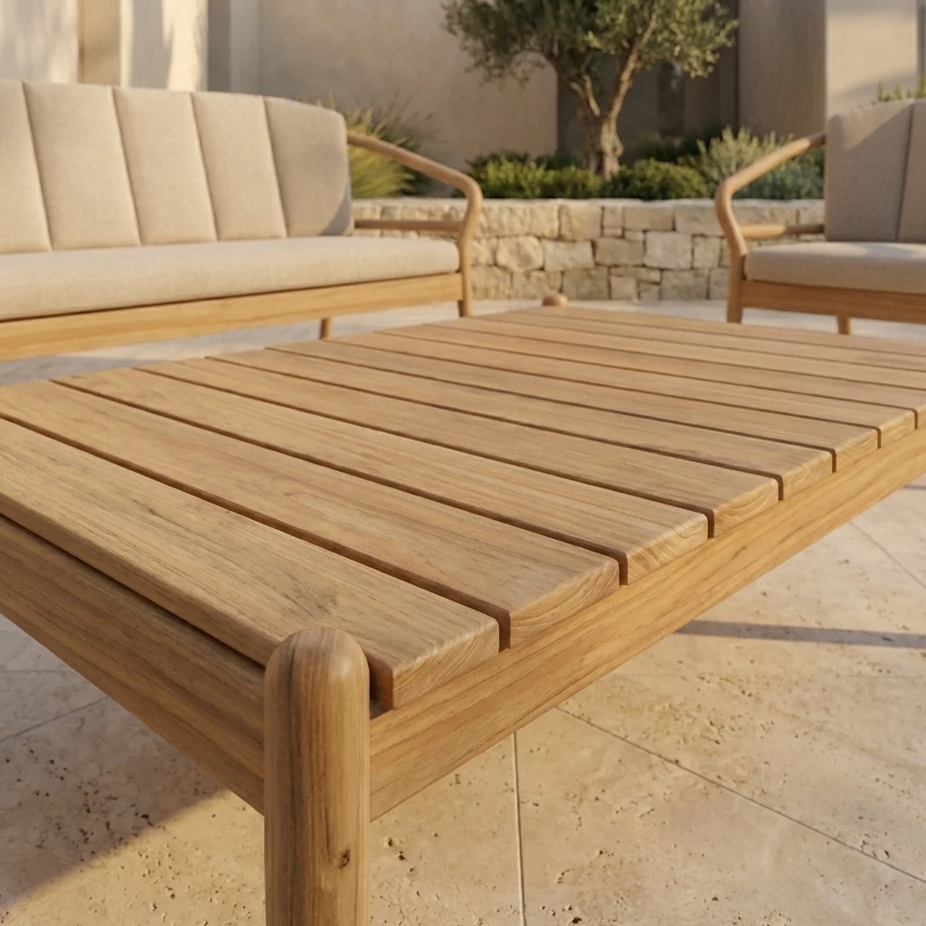 Spindle Outdoor Coffee Table - Image 5