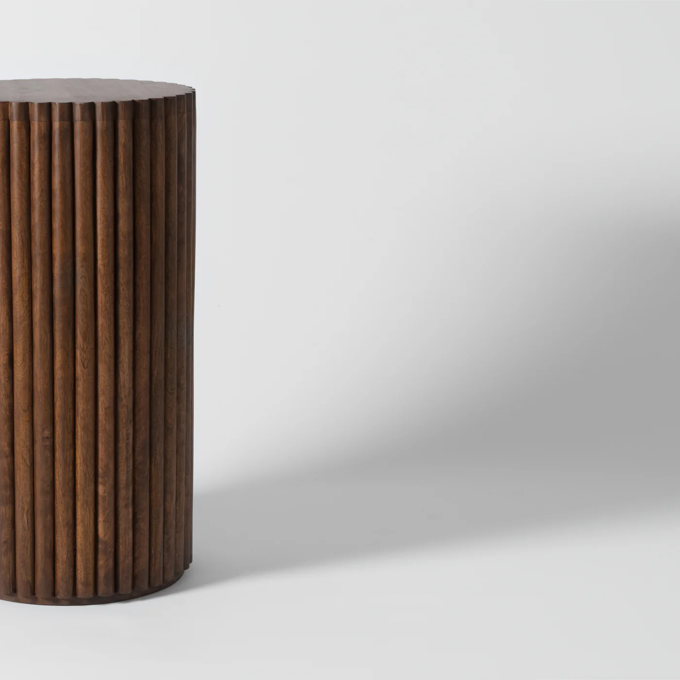 Baldr Walnut Pedestal - Image 4