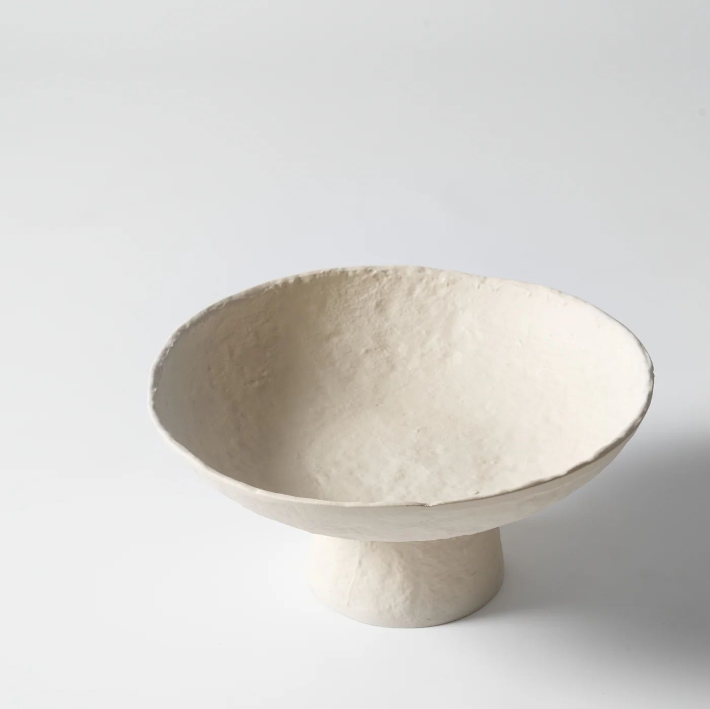 Yuki White Fruit Bowl, Small - Image 2